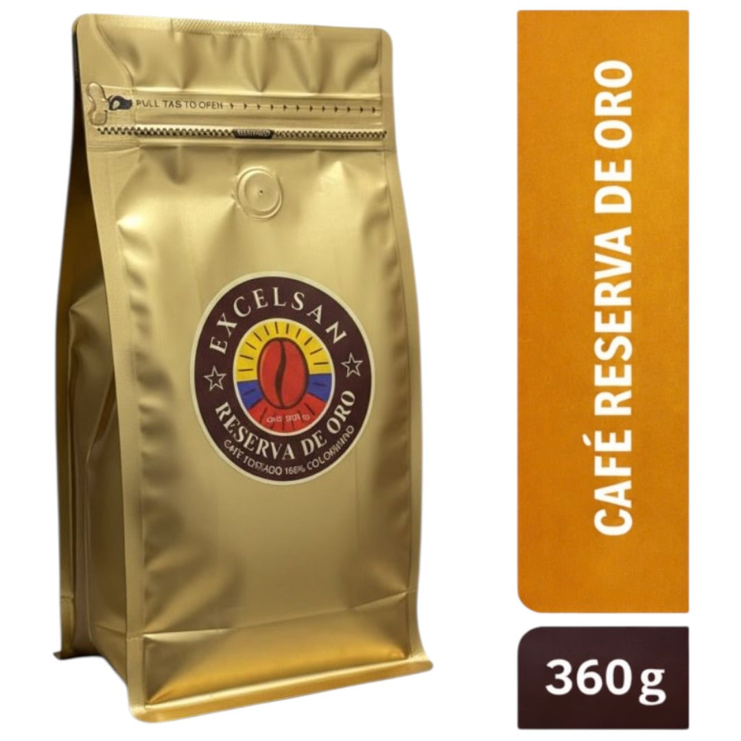 Café Especialidad Reserva de Oro 360 g | Molido | Excelsan